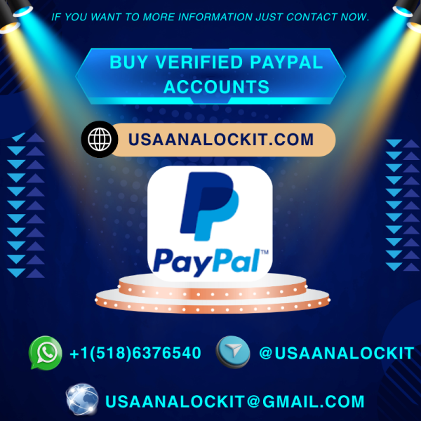 Buy Verified PayPal Accounts